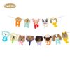 Animal Shape Birthday Banner-1