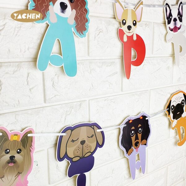 Animal Shape Birthday Banner-3