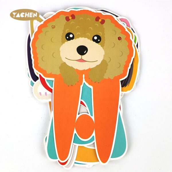 Animal Shape Birthday Banner-4