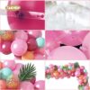 Flamingo Balloon Garland Arch Kit -02