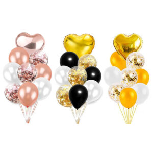 foil party decoration balloons set