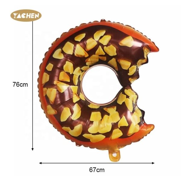 foil donut balloon set