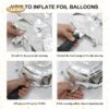 foil balloon set