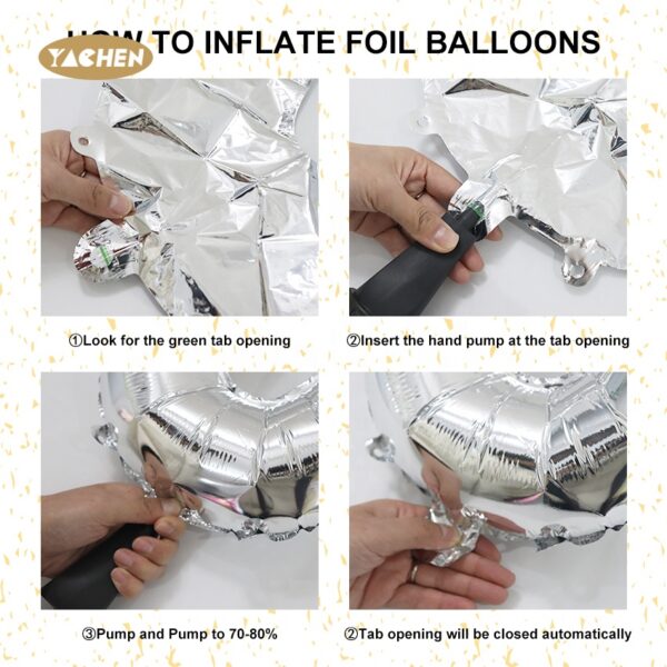 foil balloon set