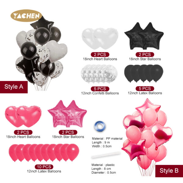 party decoration balloon set -02