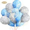 snowflake latex balloon