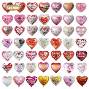 Herzballons aus Folie