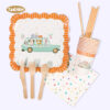 Animal Cart Party Plate -1