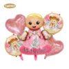 Baptism balloon set