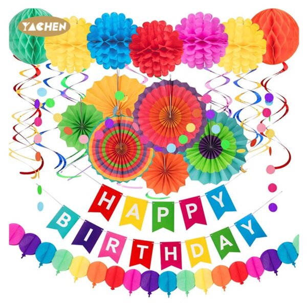 Birthday Decoration Backdrop Set-1