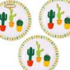 Cactus Pattern Printed Plate-2