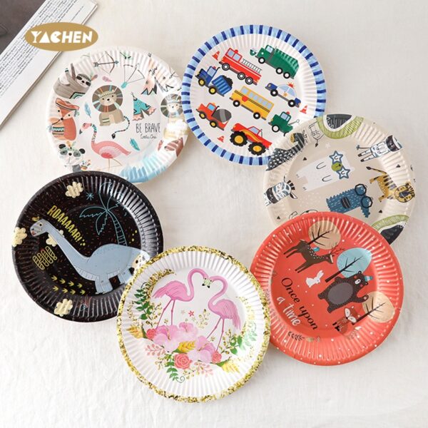 Carton Animal Party Plates-3