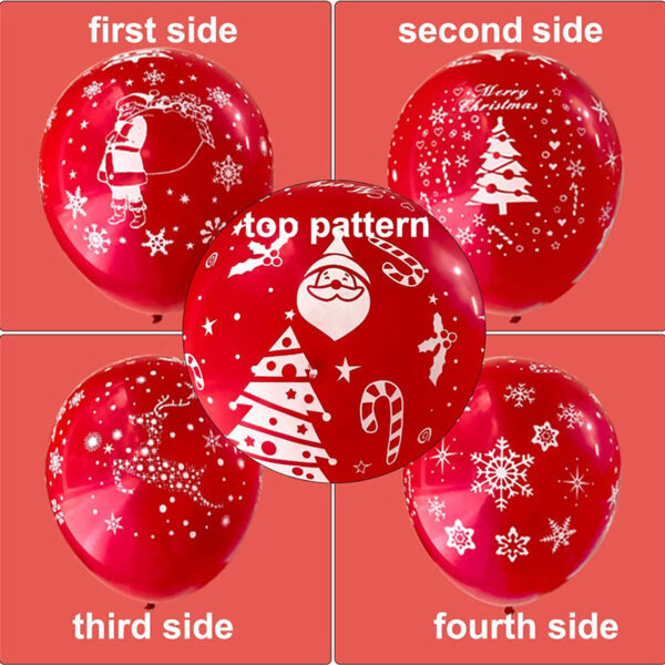 Christma latex balloon -03