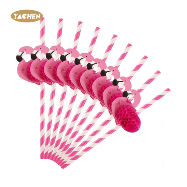 Flamingo Drinking Straws-1