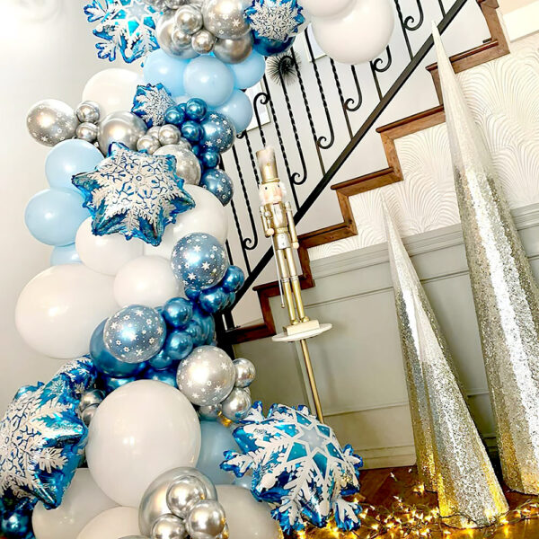 Foil Snowflake Balloon -04