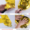 Foil birthday letter balloon -05