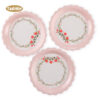 Wreath Pattern Printed Plate-3