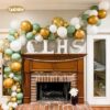 green balloons garland arch kit -05