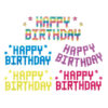 happy birthday letter balloon