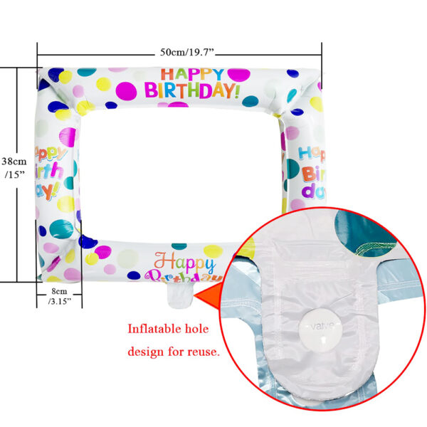 picture frame balloon