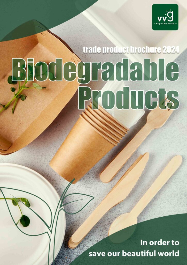 Biodegradable Products Trade Product Brochure 2024 Cover