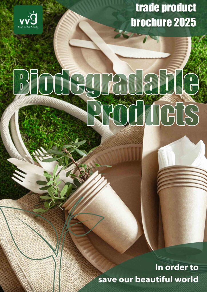 Biodegradable Products Trade Product Brochure 2025 Cover