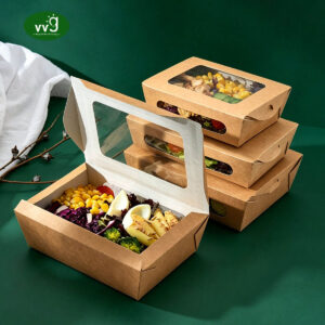 Kraft Food Boxes With Window