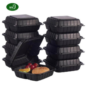 Compartment Plastic Takeout Box