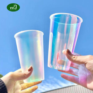 Holographic Plastic Beverage Cup