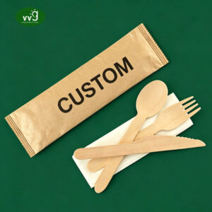Disposable Birch Wood Fork Knife Spoon