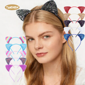 Sequin Cat Ears Hair Hoop