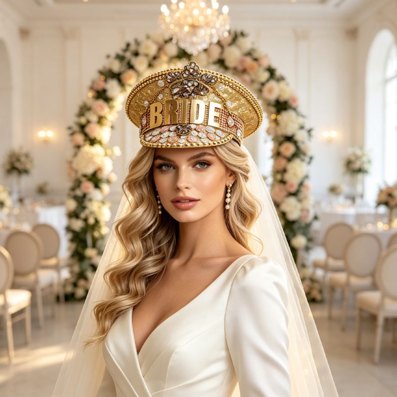 Bride Captain Hat
