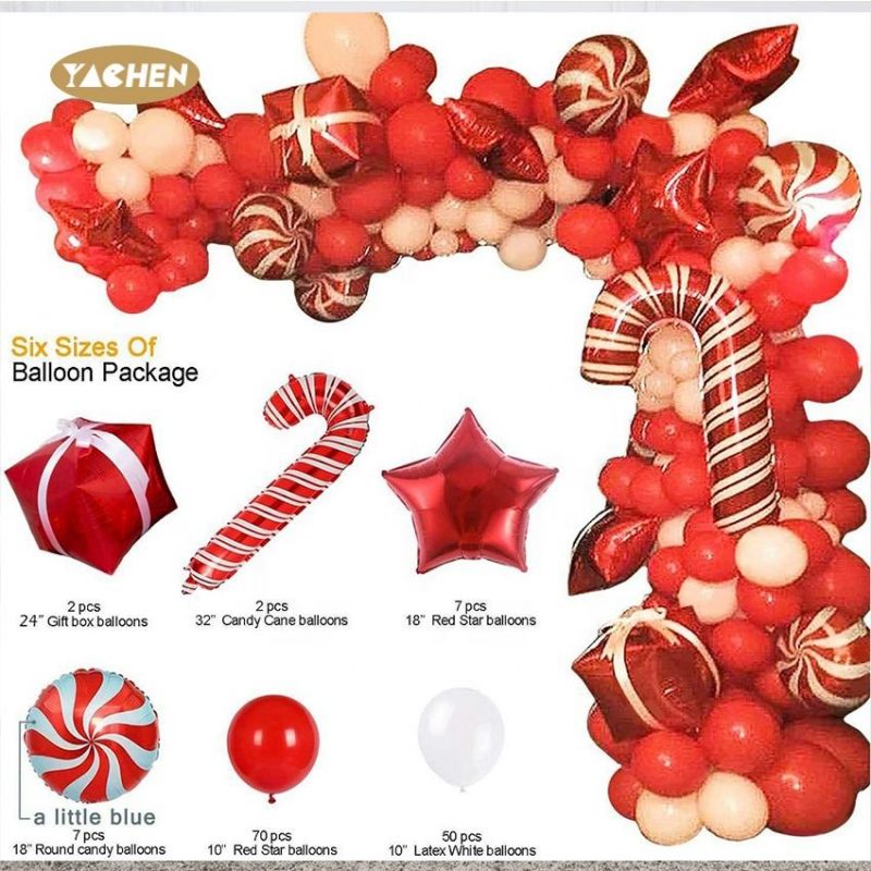 Christmas Balloon arch kit -02