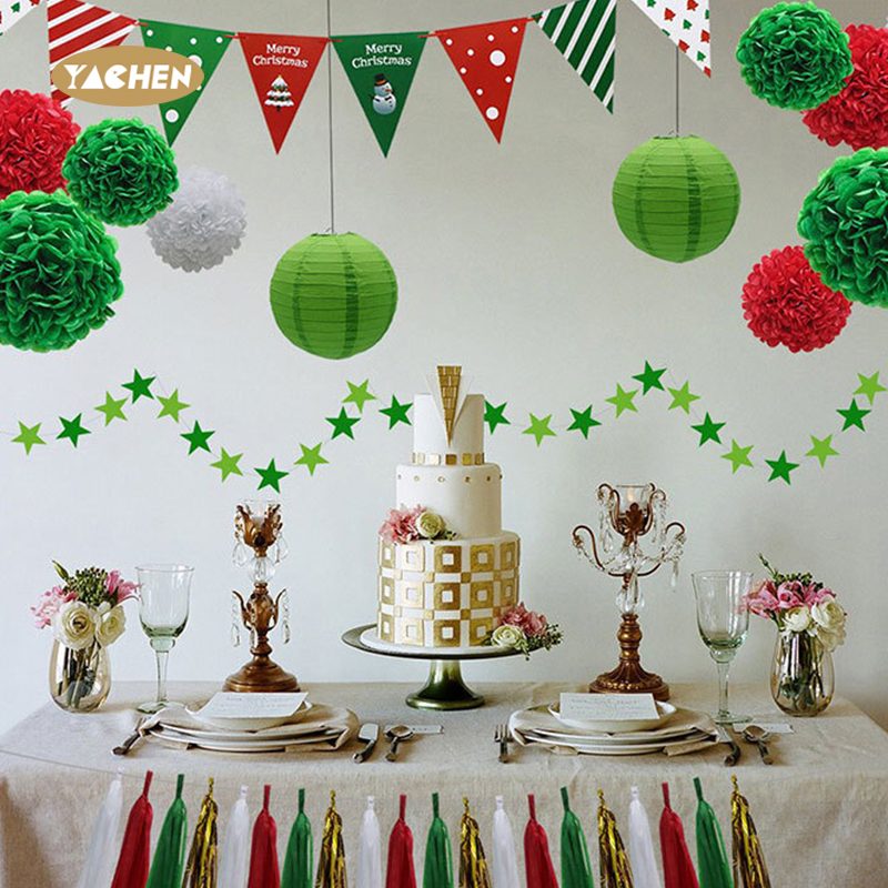 Christmas party flower ball set-6