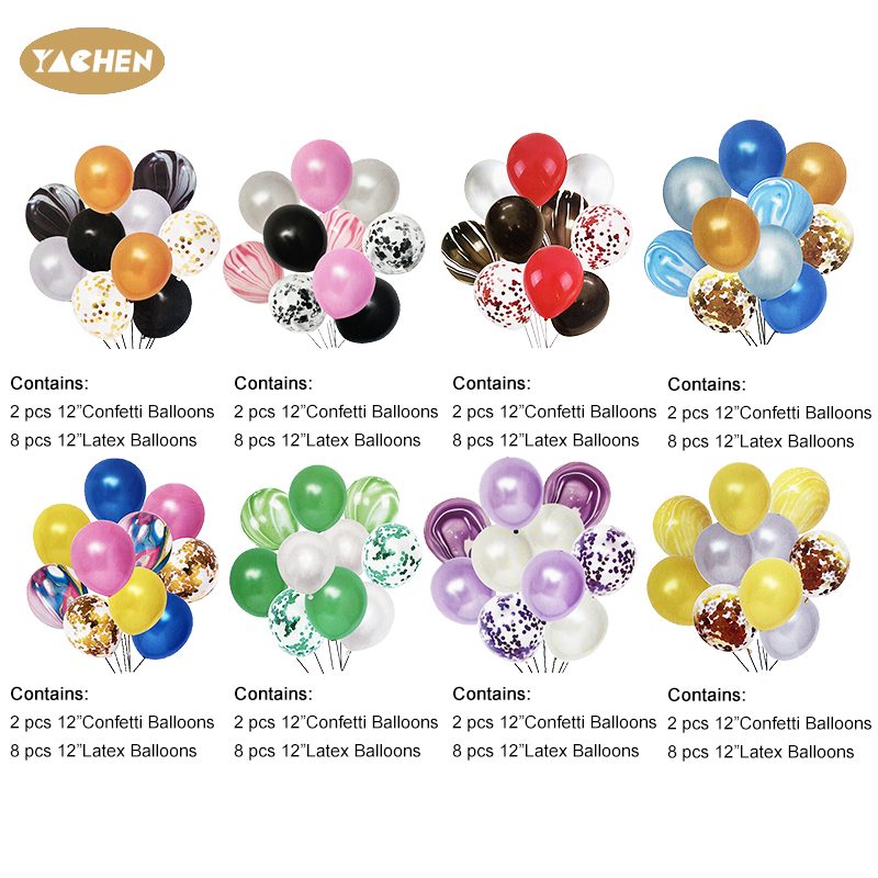 Decoration latex balloons set -02