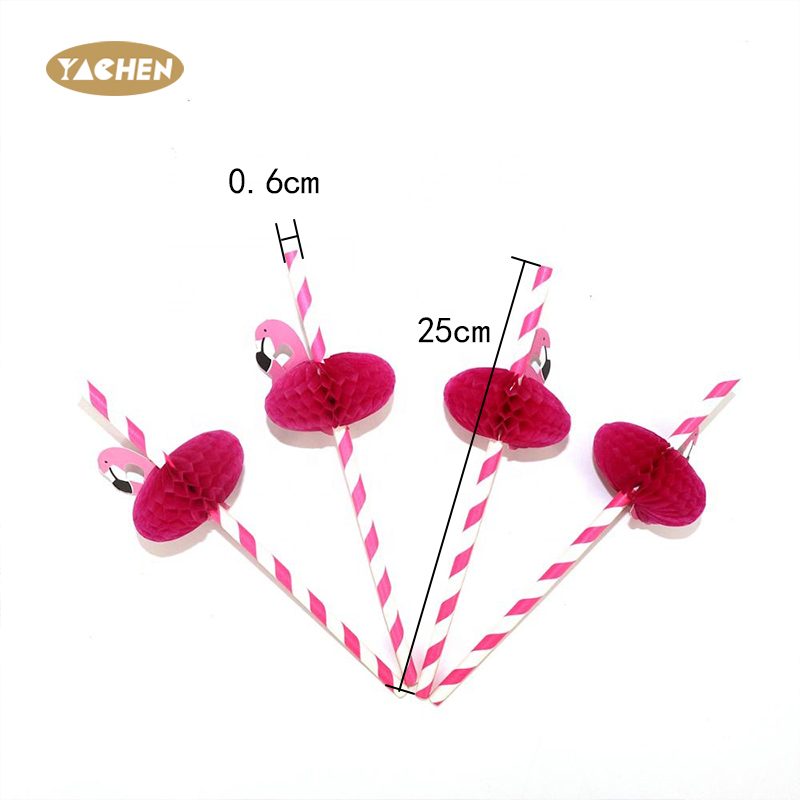 Flamingo Drinking Straws-5