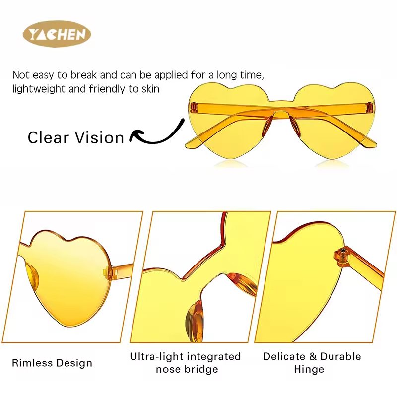 Heart Shaped Sunglasses YC00284