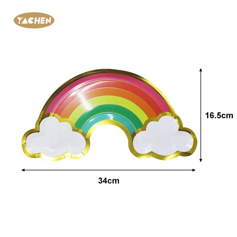 Rainbow Party Plates-5