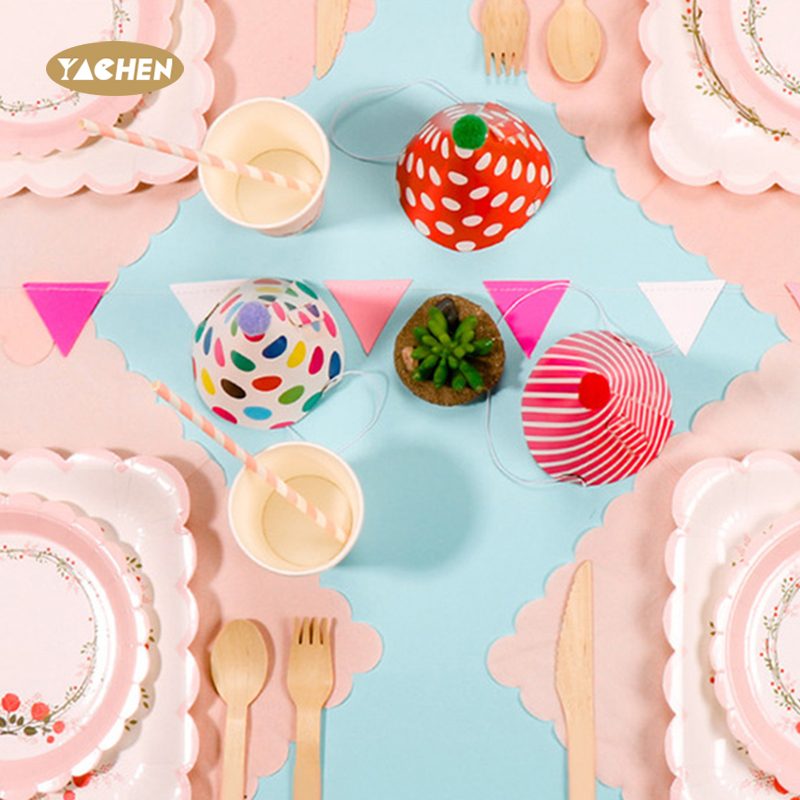 Wreath Pattern Printed Plate-6