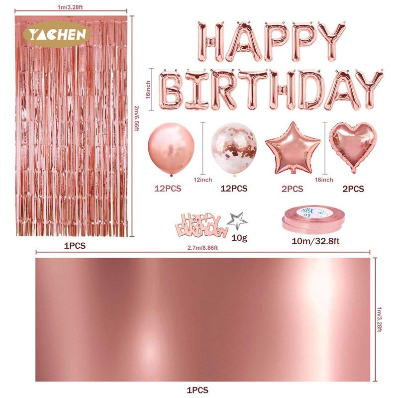 birthday decoration ballon kit