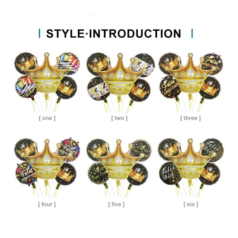 birthday decoration balloon set
