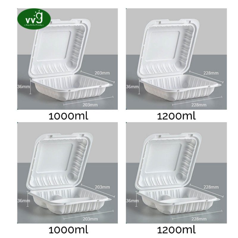 Compartment Plastic Takeout Box