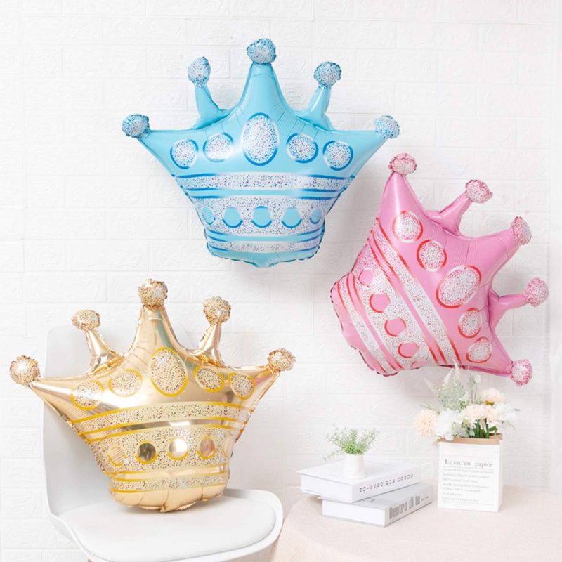 foil crown balloon -05