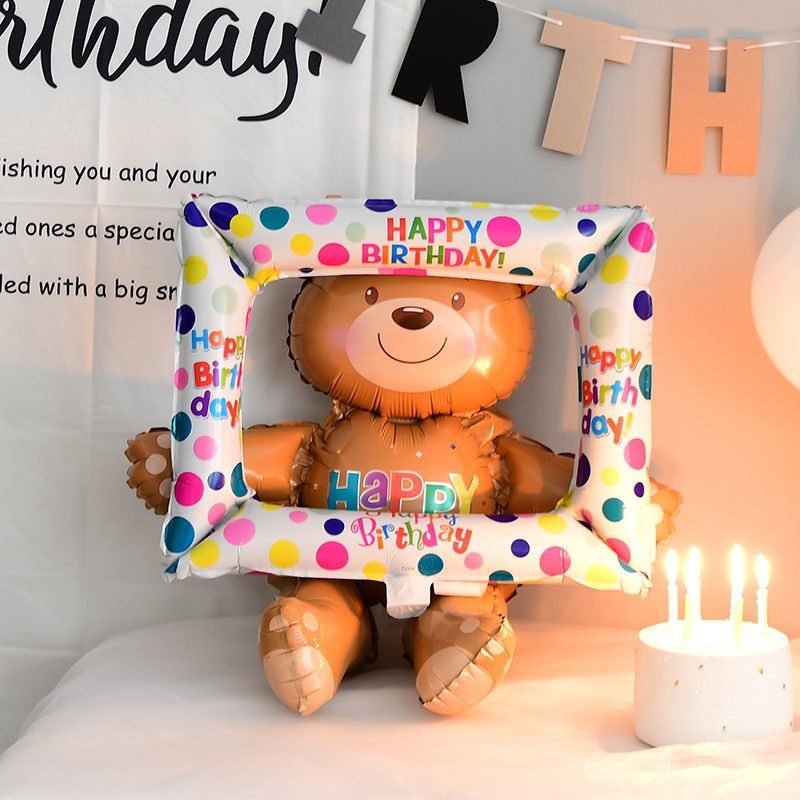 foil photo frame balloon