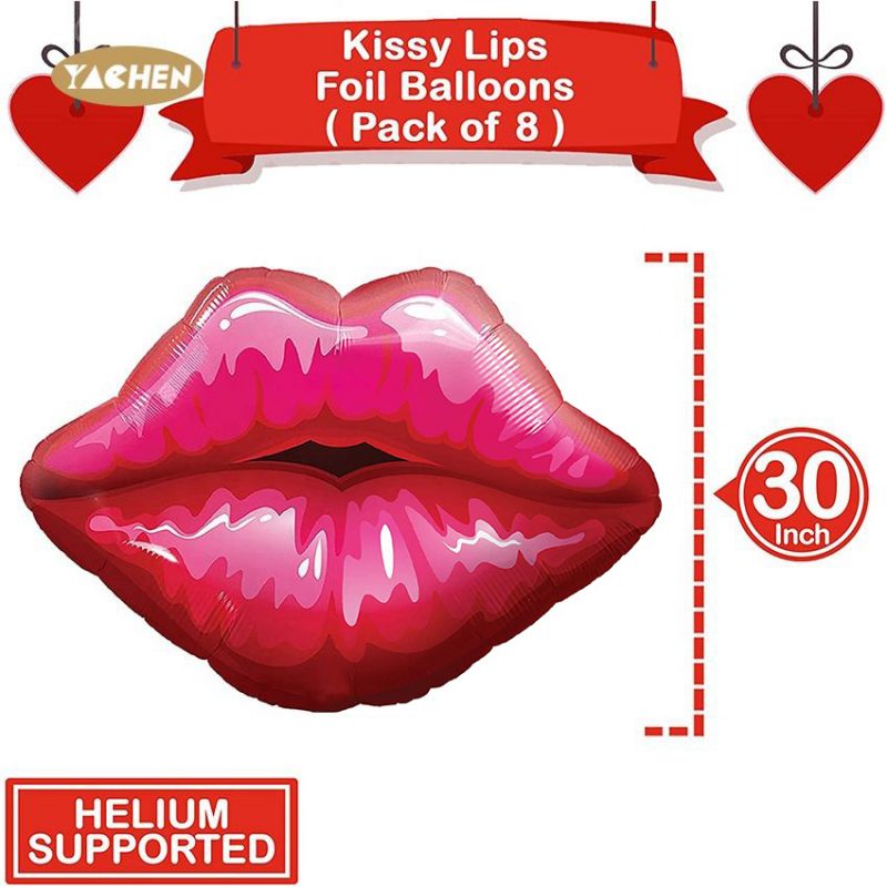 red lip balloon -03