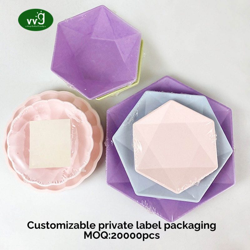Tes Eco Friendly Colored Party Dishes